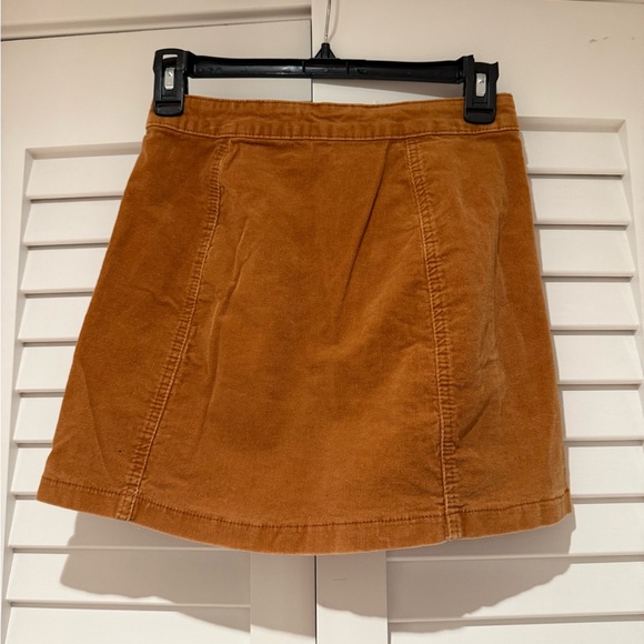 I&M Corduroy Stretchy Button Up‎ Mini Skirt Size S - Picture 4 of 4